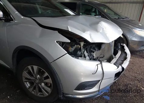 2015 Nissan Murano S z USA, uszkodzony, nr VIN 5N1AZ2MG4FN234338